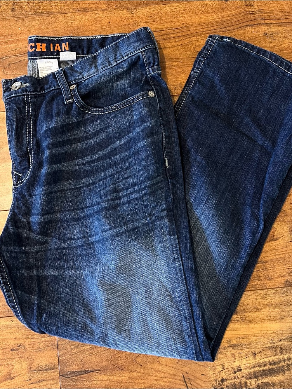 Cinch Men’s Ian Bootcut Jeans 35x30 EUC